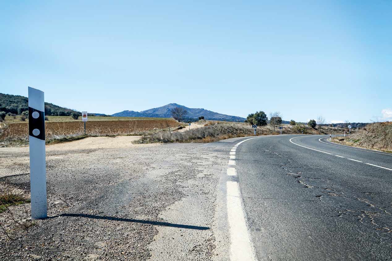 Los puntos "más calientes" de las carreteras secundarias