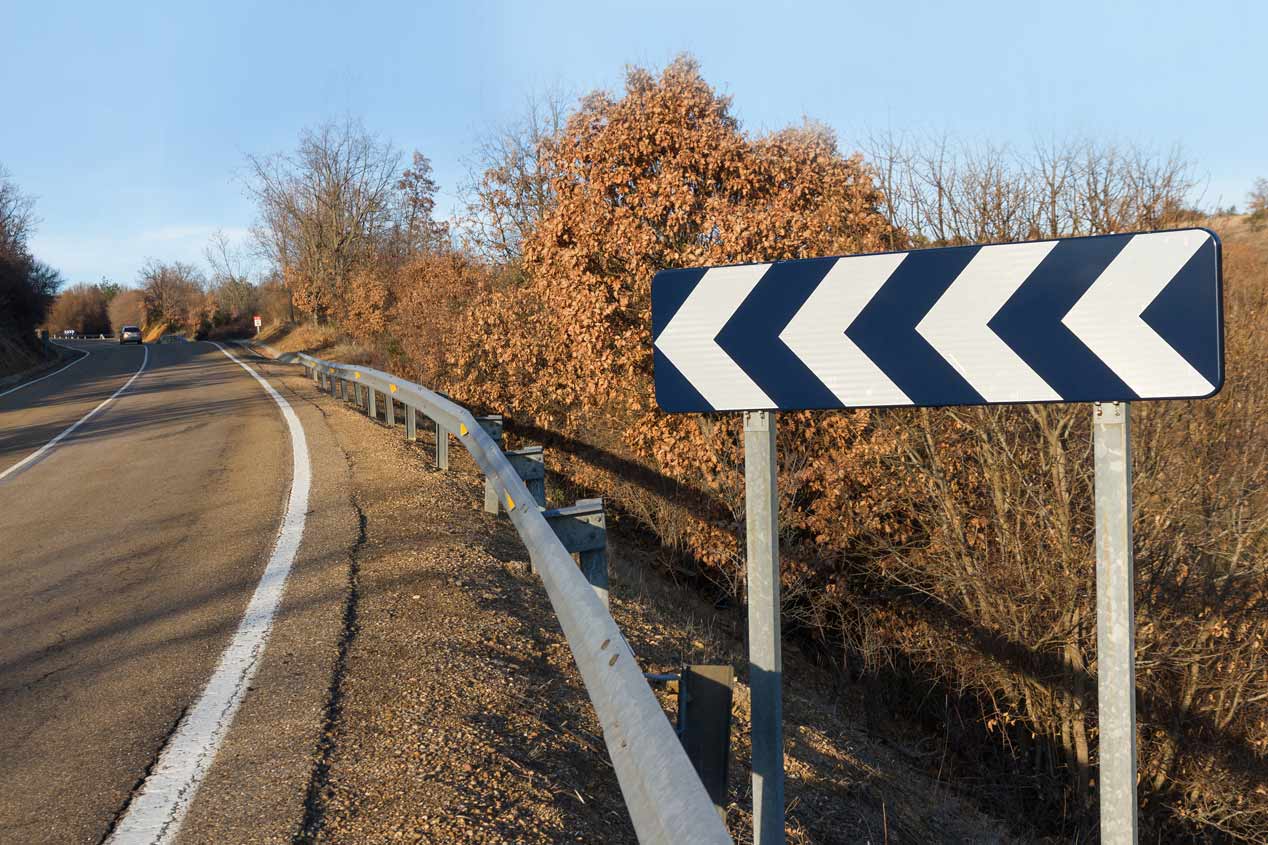 Los puntos "más calientes" de las carreteras secundarias