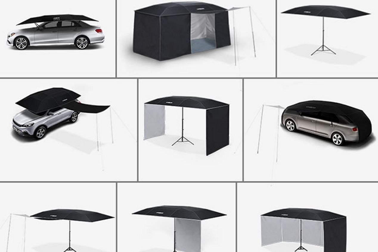 Lanmodo, el primer “tejado” automático portátil para coches