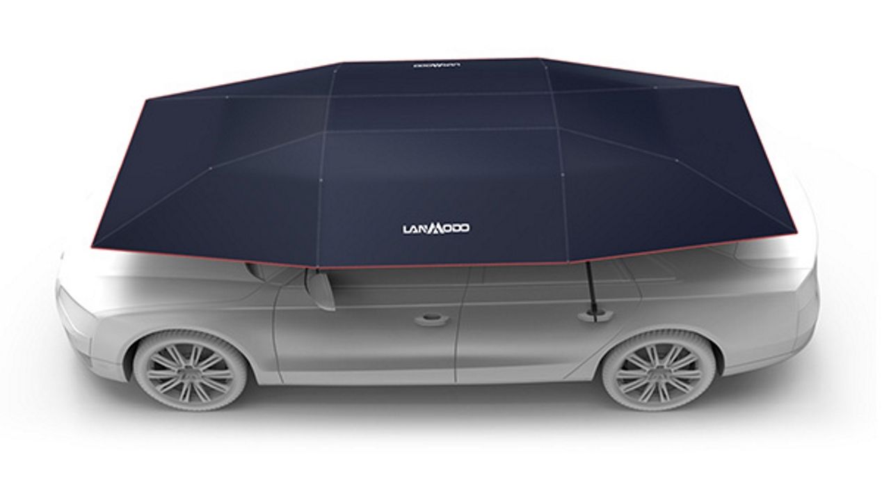 Lanmodo, el primer “tejado” automático portátil para coches