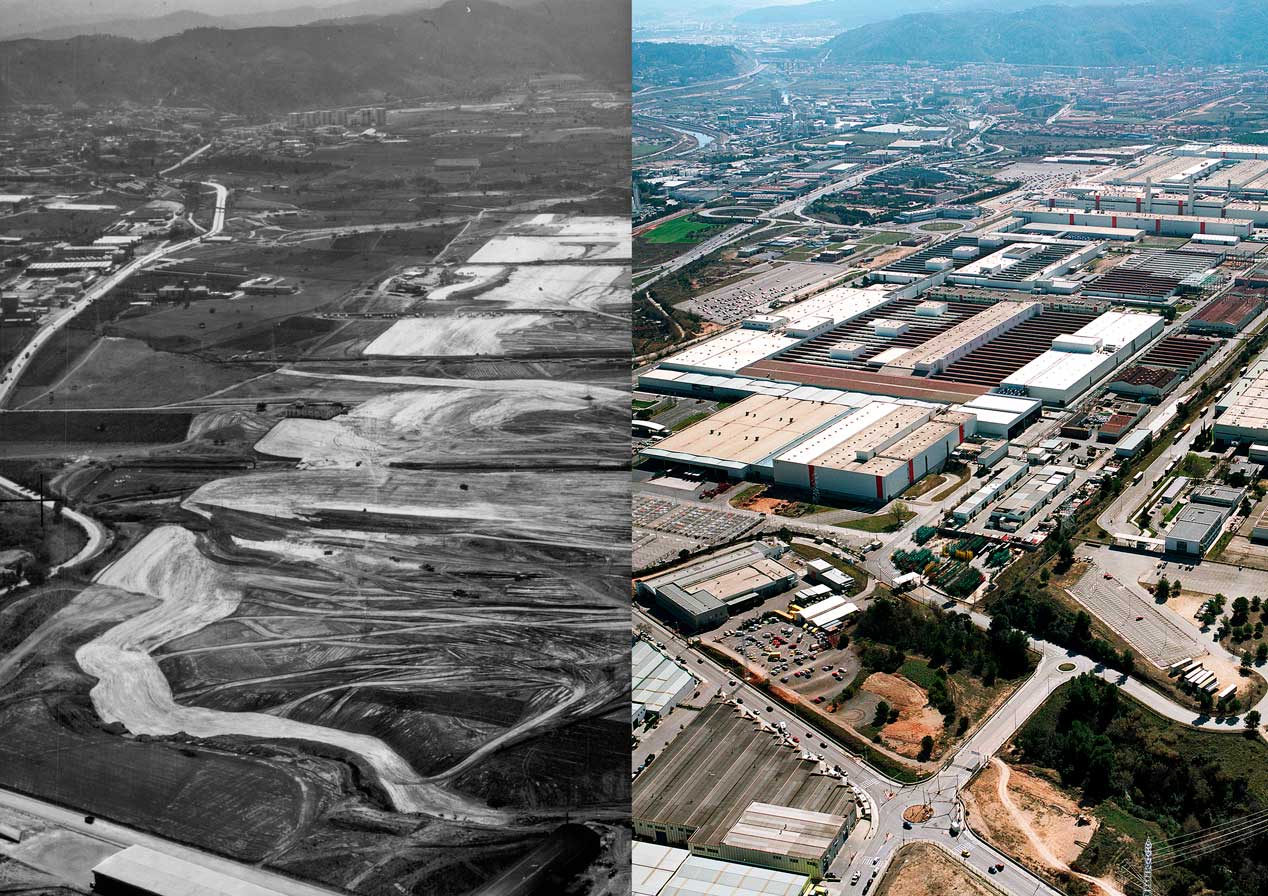 Todo lo que ha cambiado en 25 años en la fábrica de Seat en Martorell