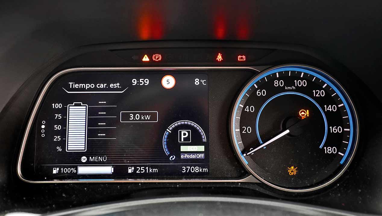 A prueba el Nissan Leaf 2018: un eléctrico de lo más interesante