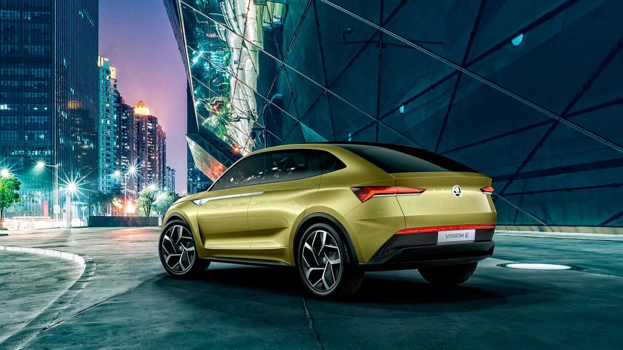 Así podría ser el SUV eléctrico coupé de Skoda