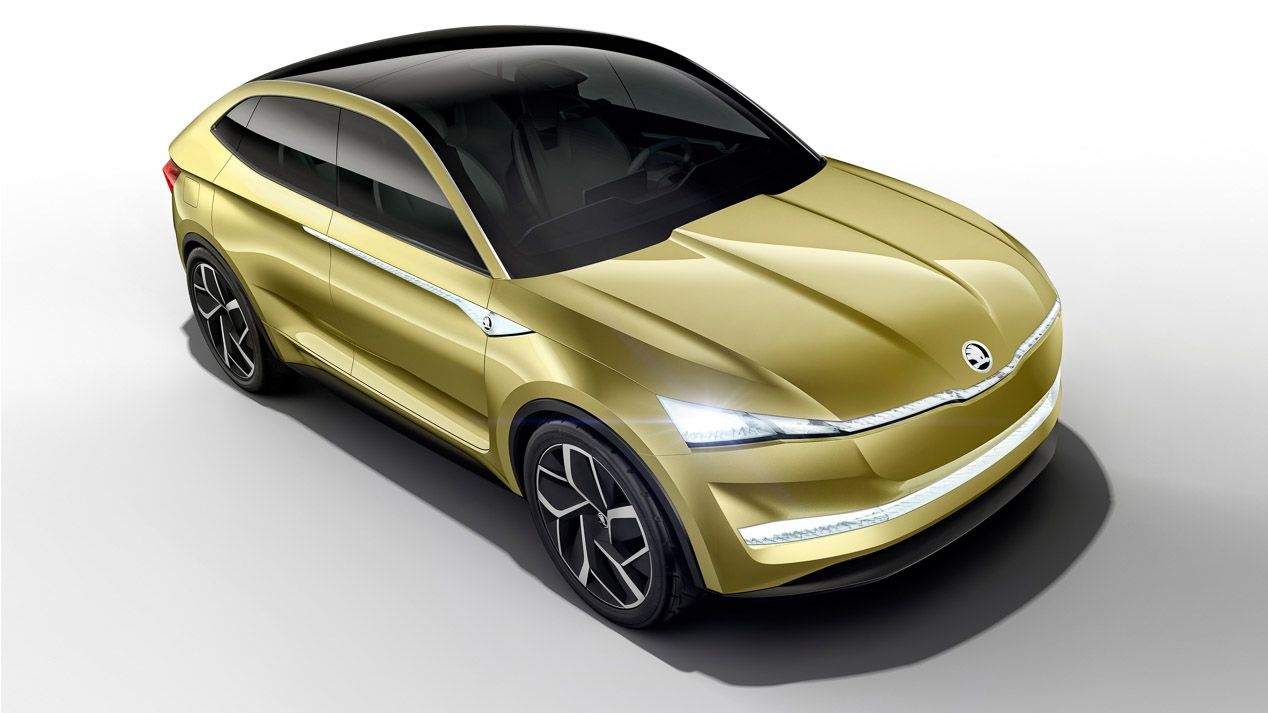 Así podría ser el SUV eléctrico coupé de Skoda