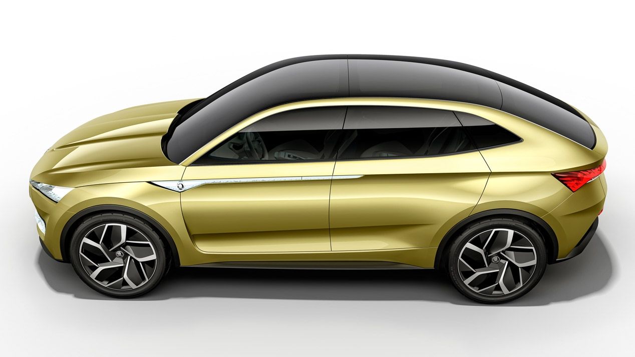 Así podría ser el SUV eléctrico coupé de Skoda