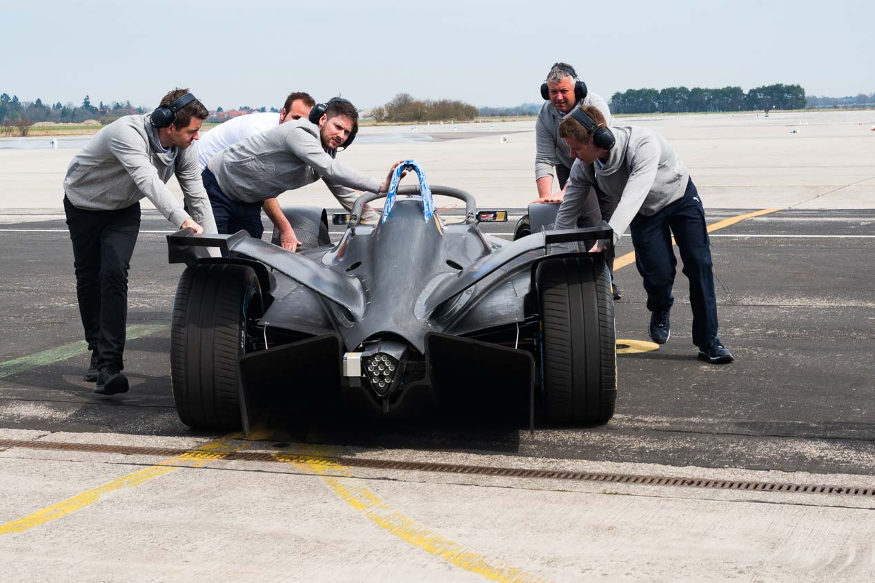 BMW iFE.18, un monoplaza cien por cien eléctrico