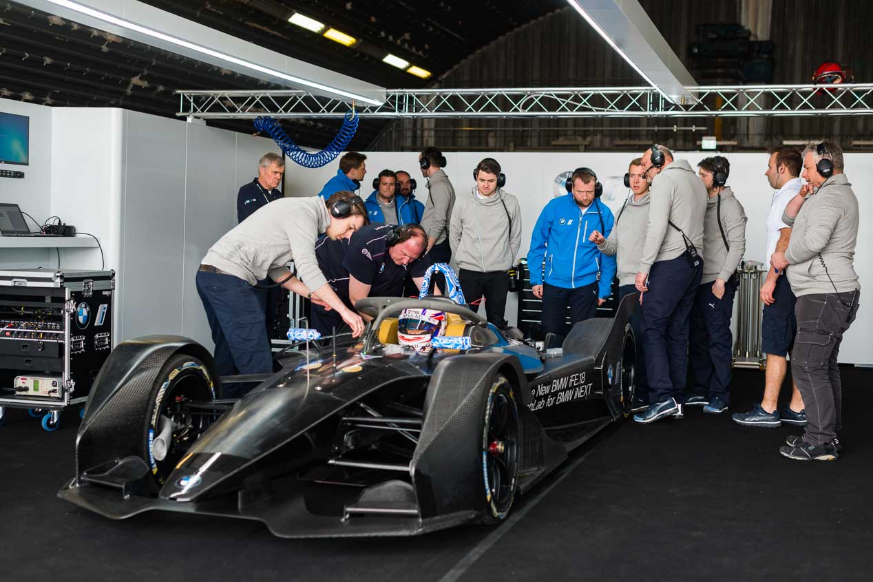 BMW iFE.18, un monoplaza cien por cien eléctrico
