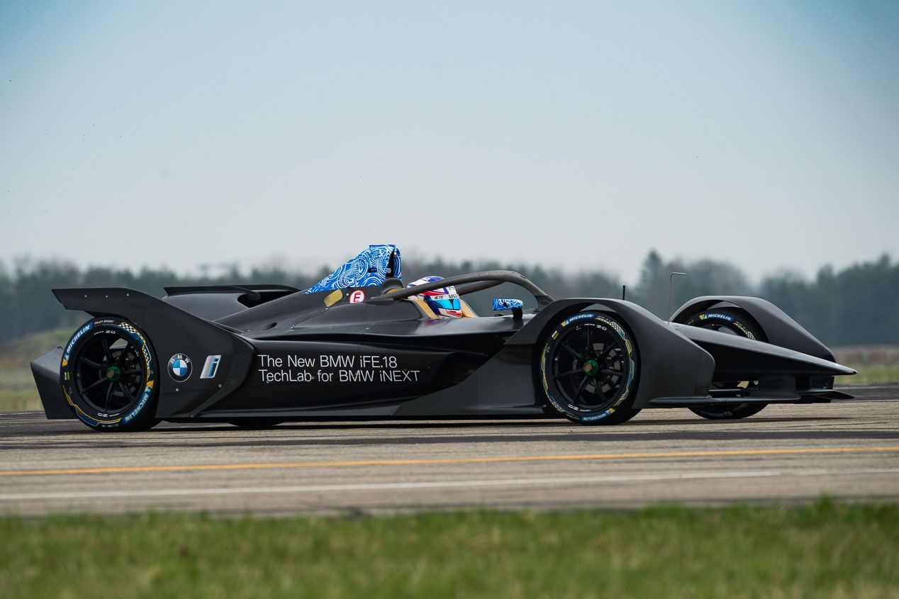 BMW iFE.18, un monoplaza cien por cien eléctrico