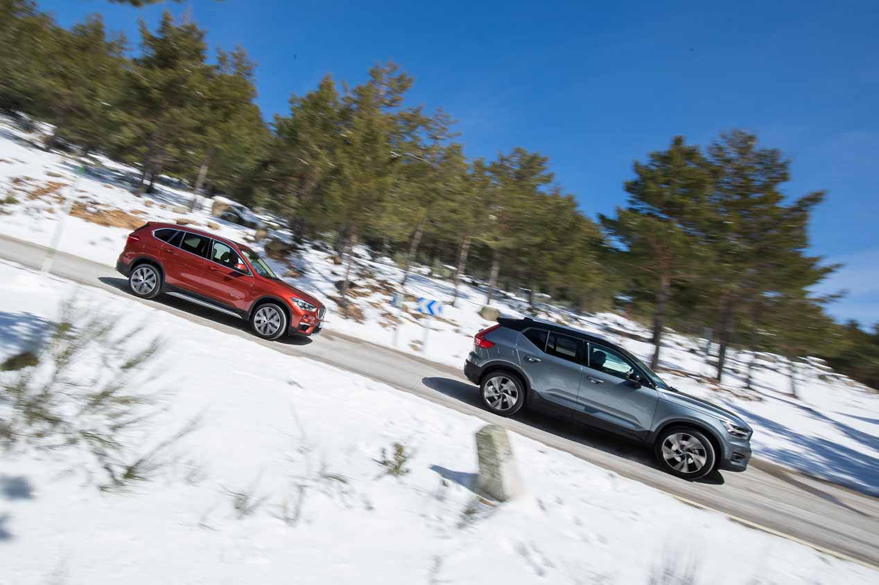 Comparativa SUV: BMW X1 vs Volvo XC40