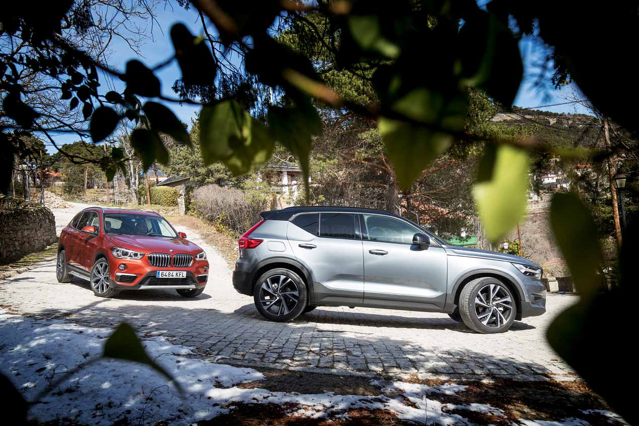 Comparativa SUV: BMW X1 vs Volvo XC40