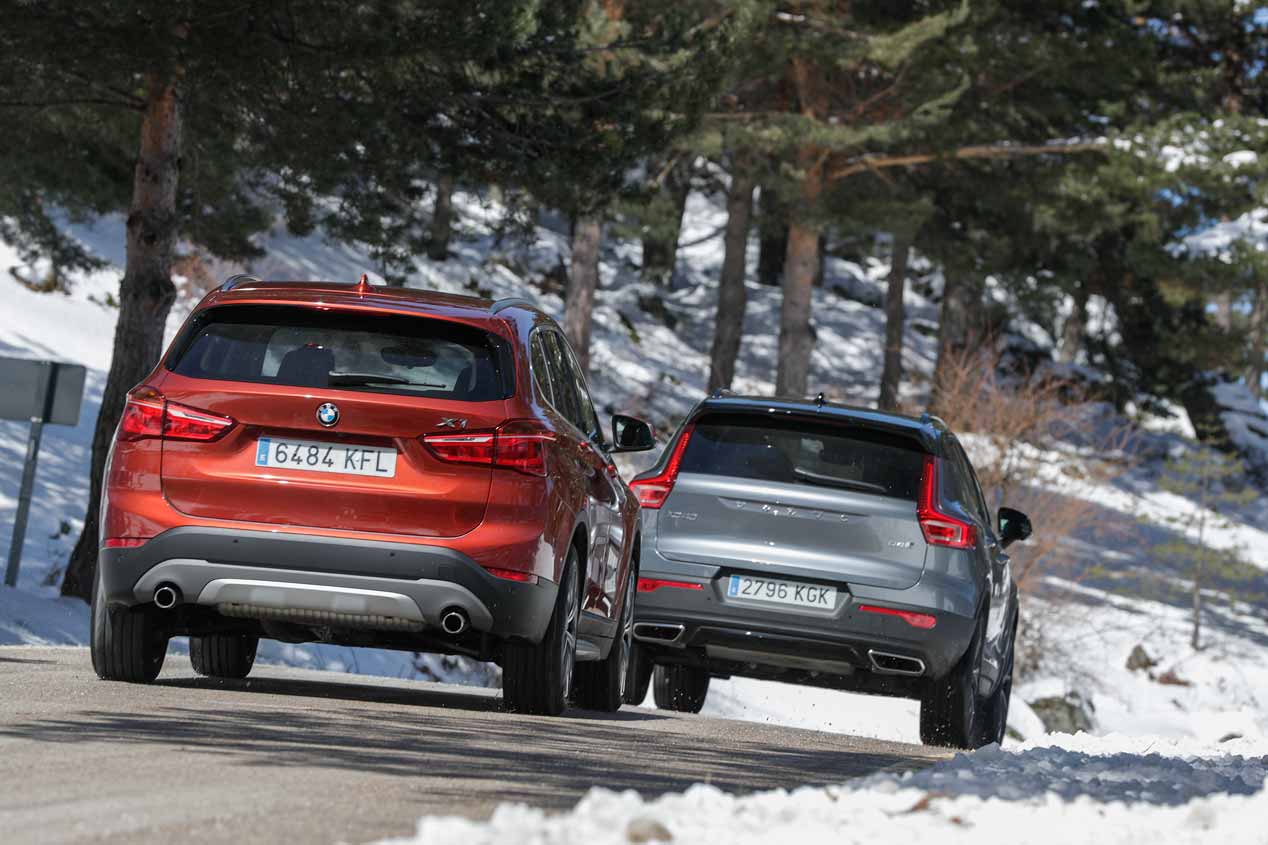 Comparativa SUV: BMW X1 vs Volvo XC40