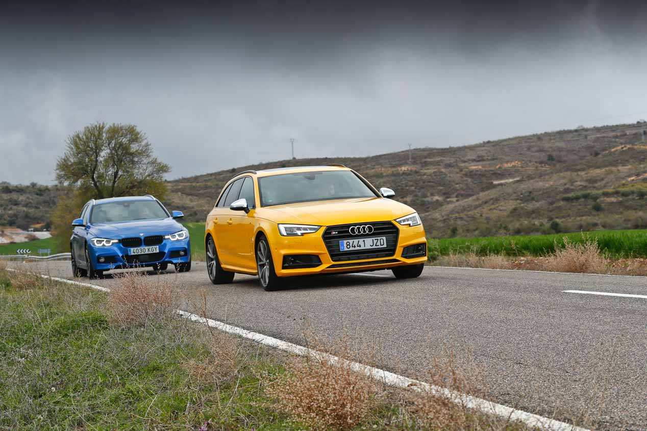 Comparativa: Audi S4 Avant vs BMW 340i Touring