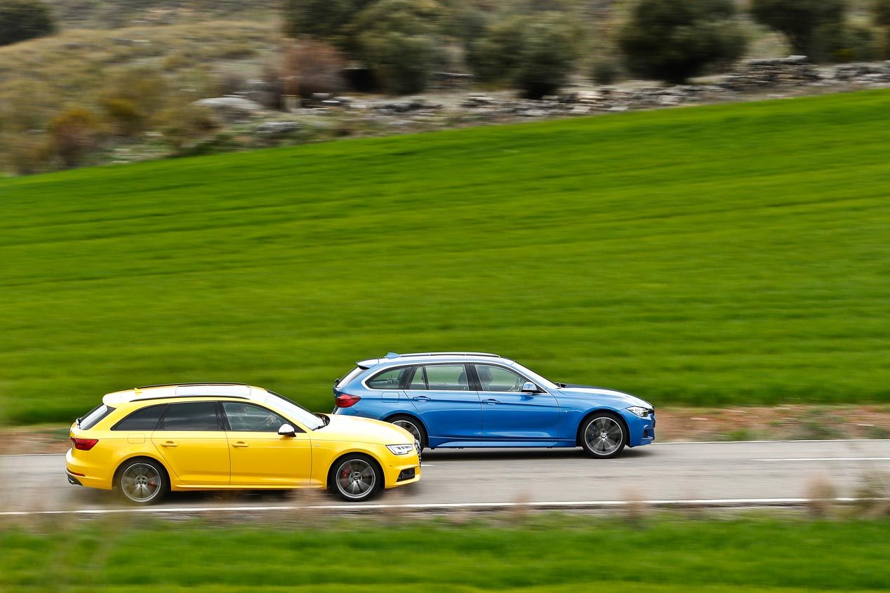 Comparativa: Audi S4 Avant vs BMW 340i Touring