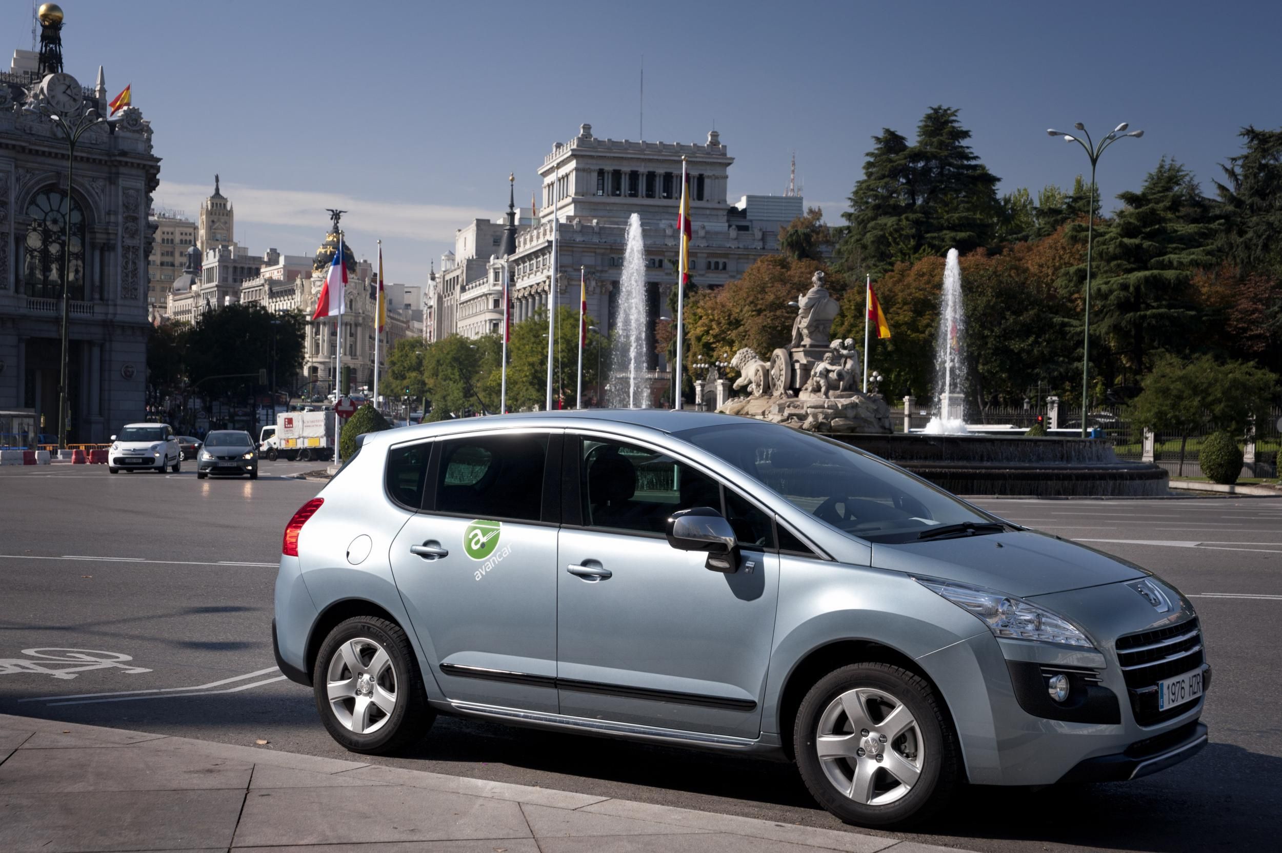 Todas las compañías de alquiler de coches por horas