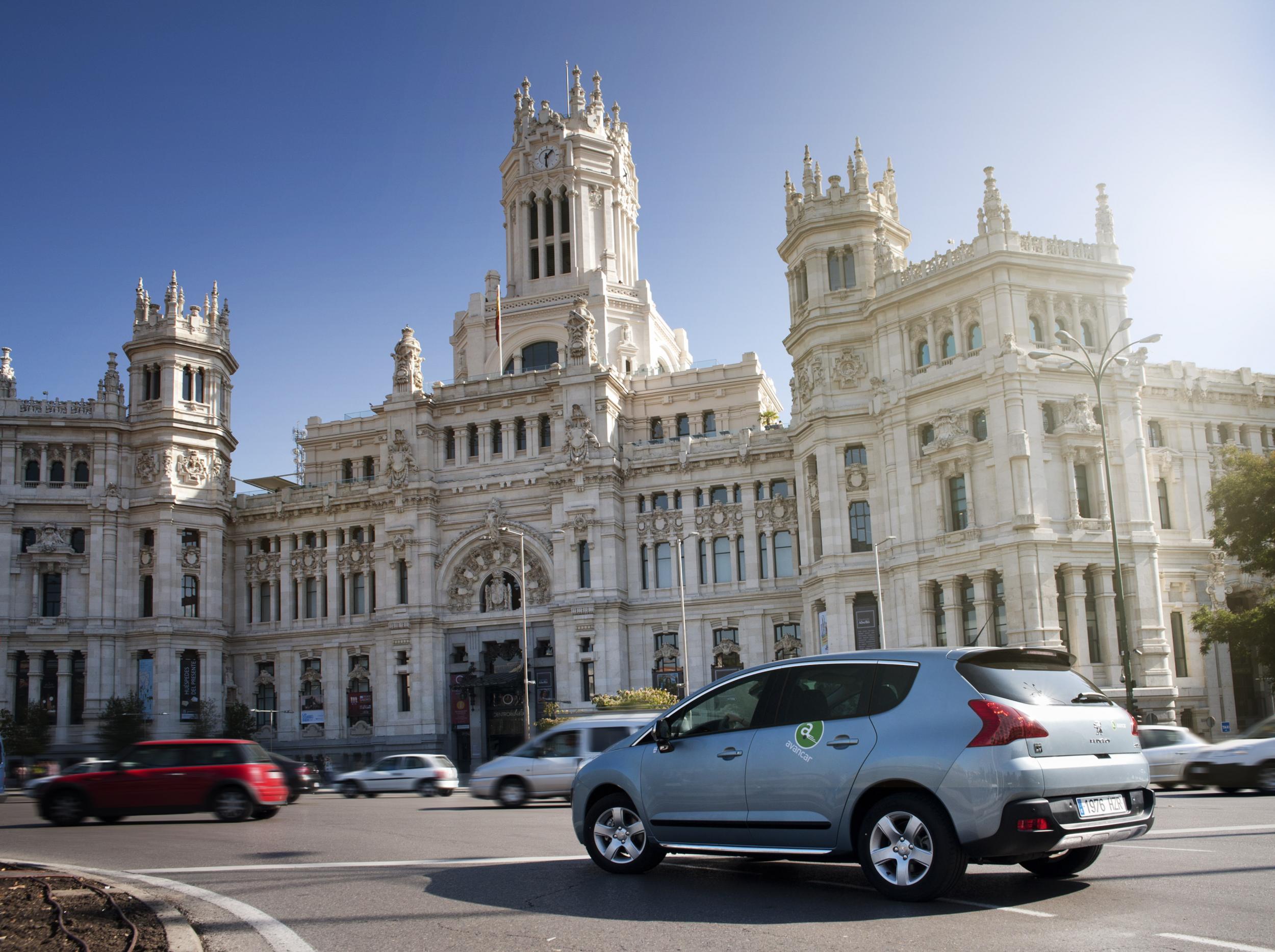 Todas las compañías de alquiler de coches por horas