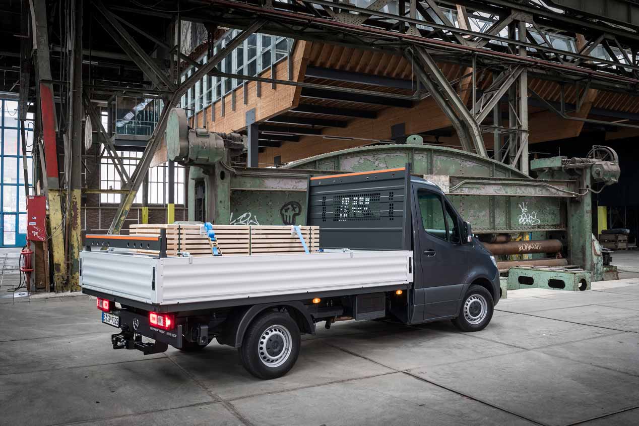 A prueba la Mercedes Sprinter 2018