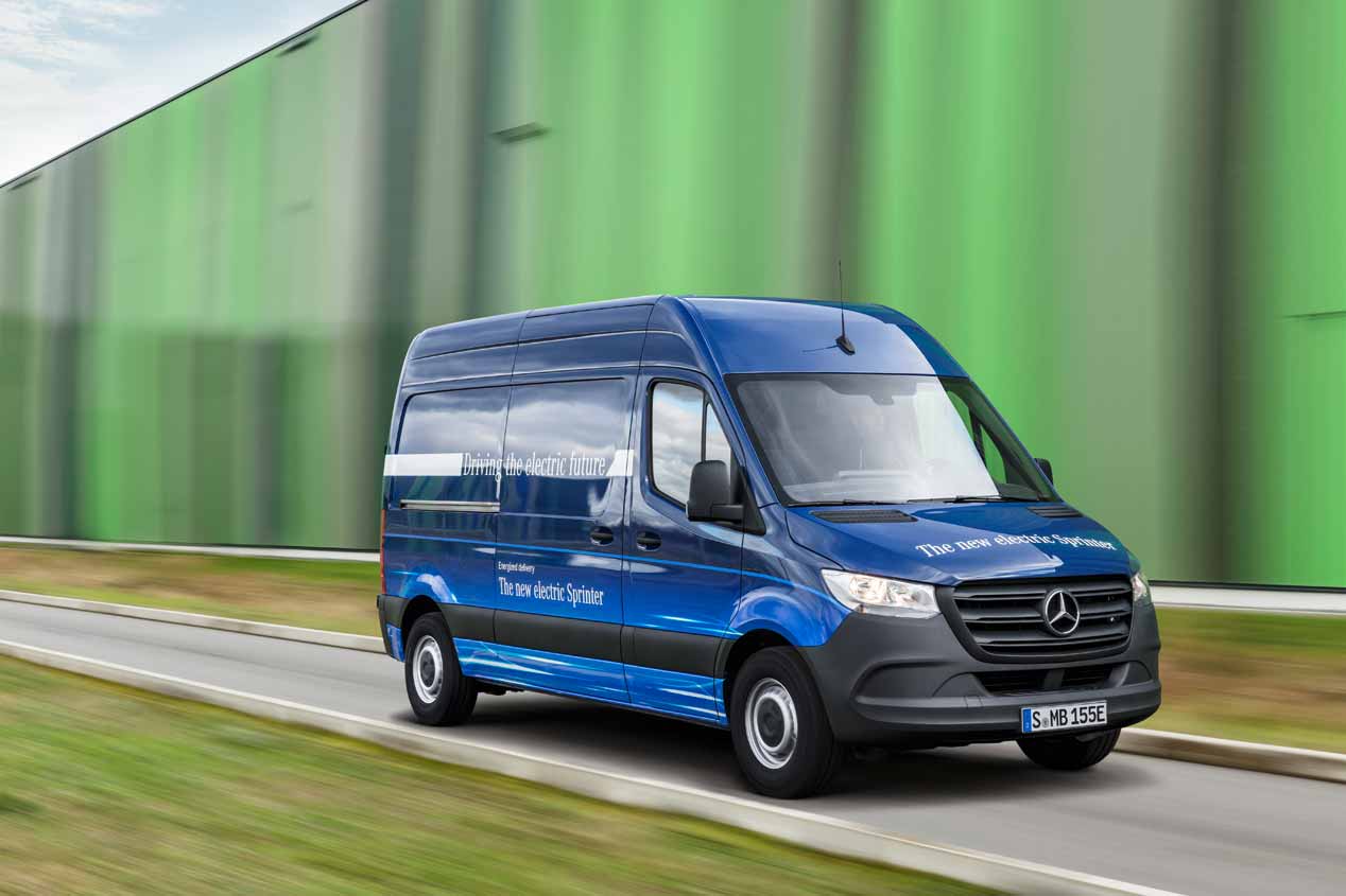 A prueba la Mercedes Sprinter 2018