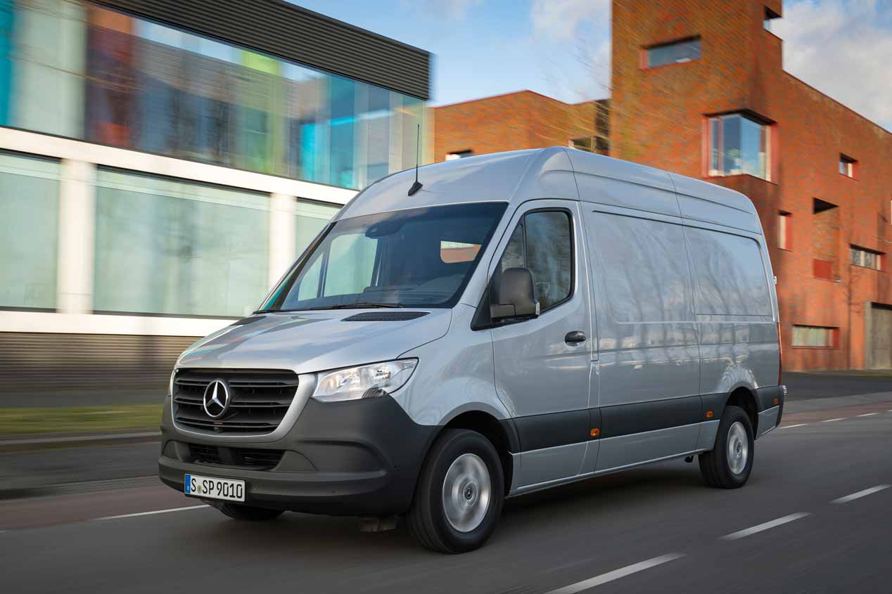 A prueba la Mercedes Sprinter 2018