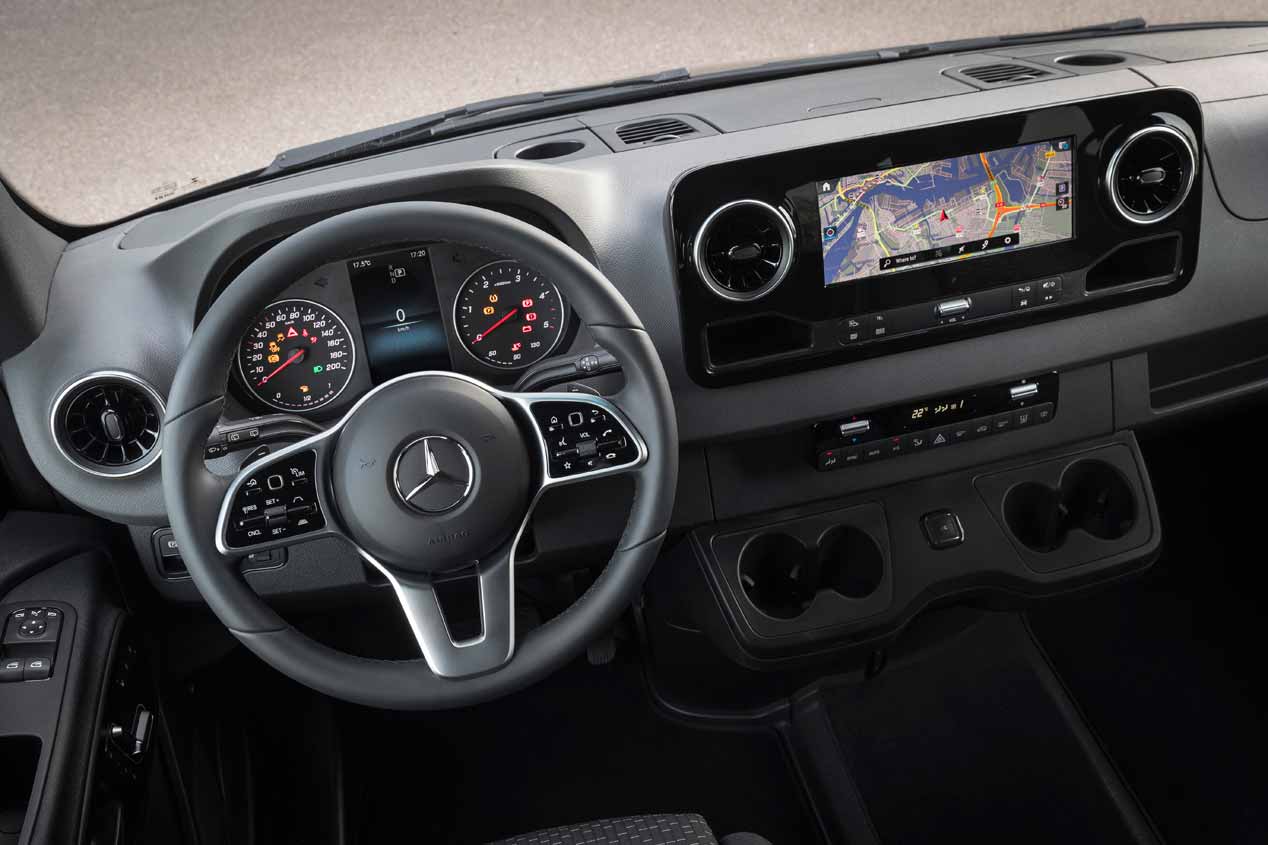 A prueba la Mercedes Sprinter 2018