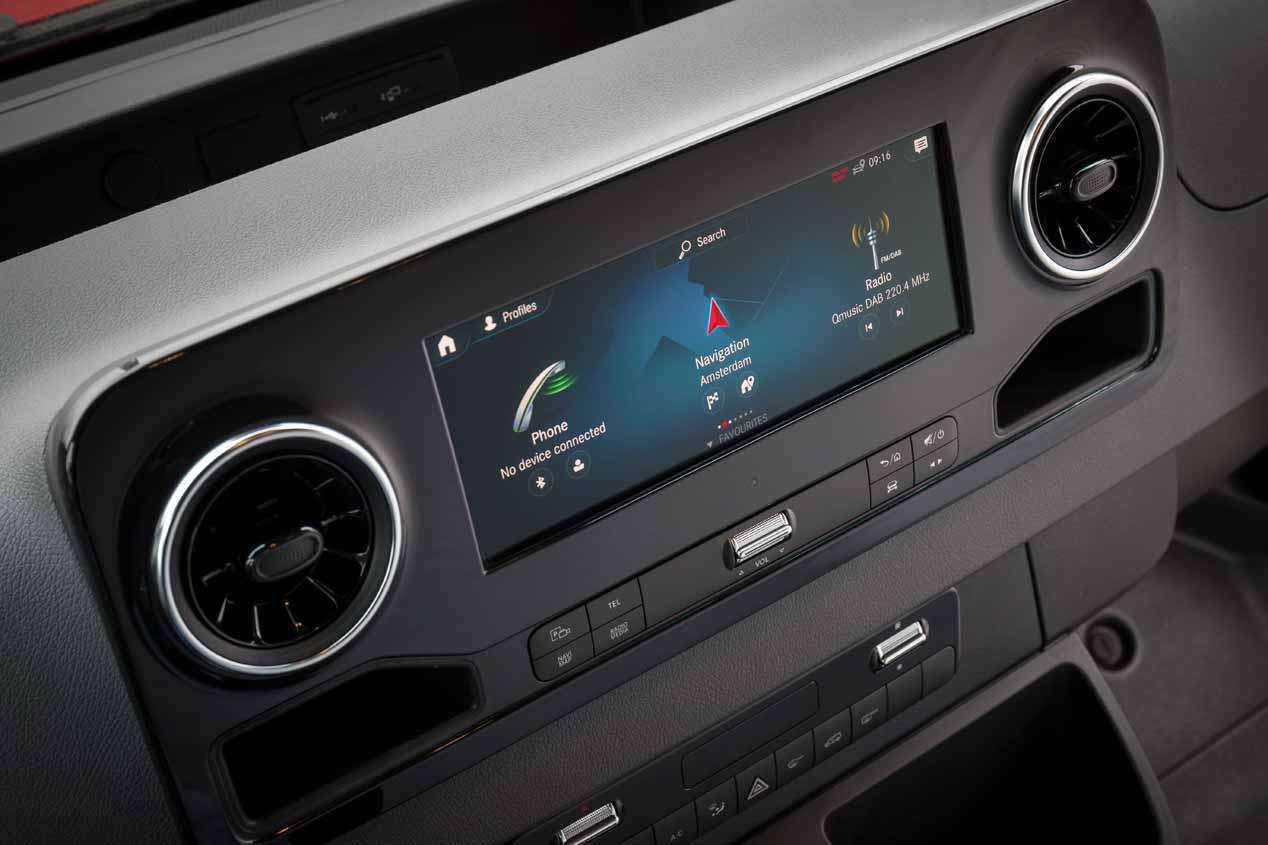 A prueba la Mercedes Sprinter 2018