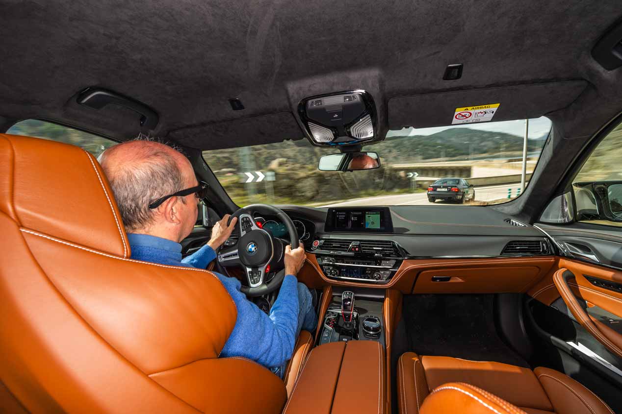 A prueba el BMW M5 2018: 600 CV de pura deportividad