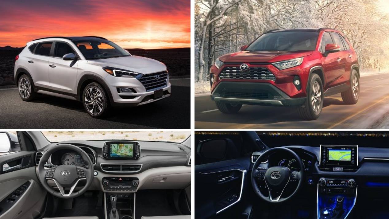 Hyundai Tucson vs Toyota RAV4: nuevo duelo SUV en 2019