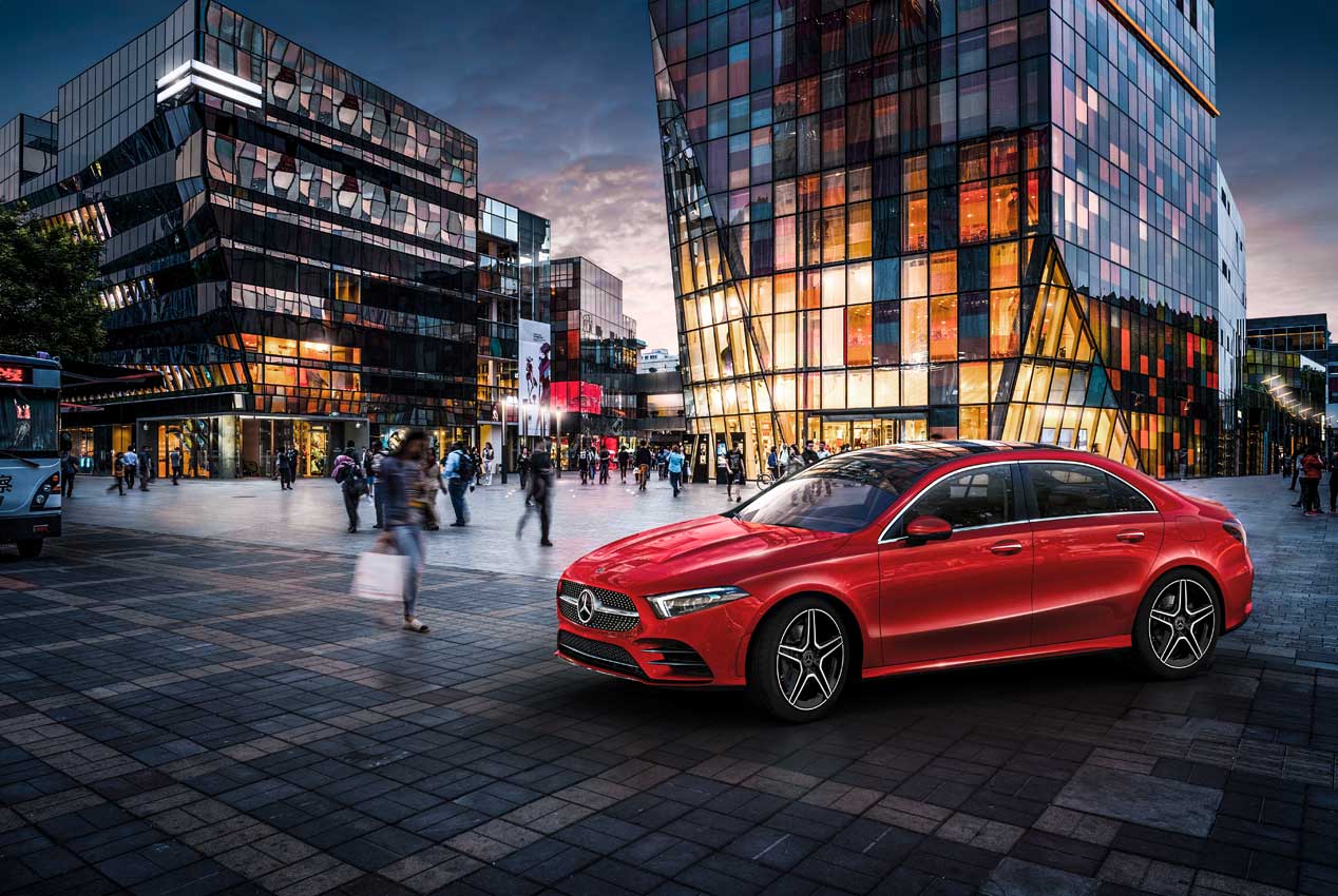 Mercedes Clase A L, ahora con carrocería berlina