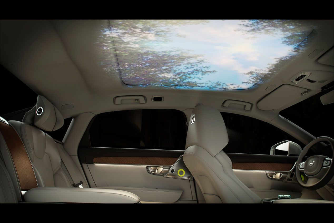 Volvo S90 Excellence Ambience Concept, un sistema que influye en tu ánimo