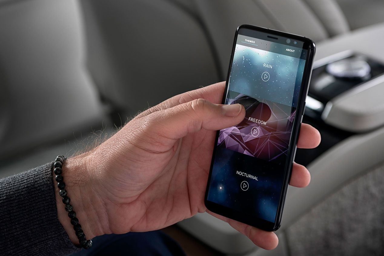 Volvo S90 Excellence Ambience Concept, un sistema que influye en tu ánimo