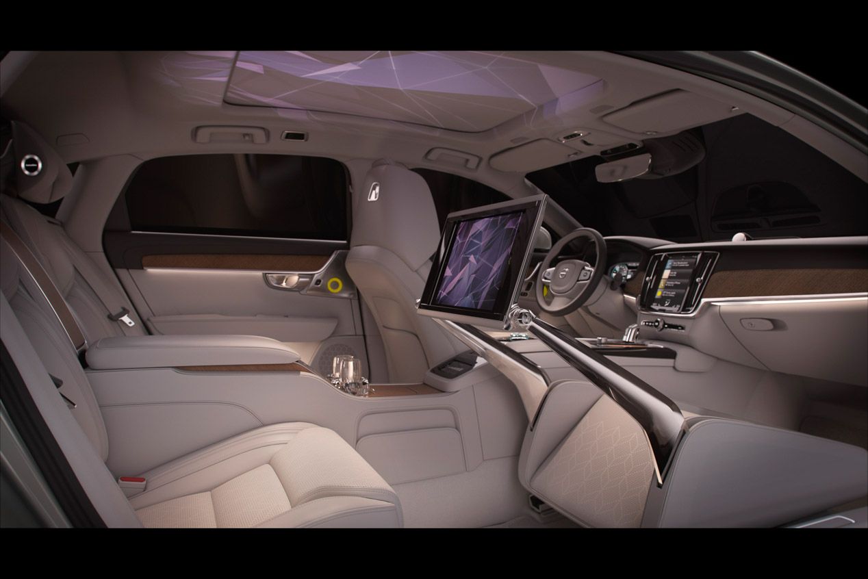 Volvo S90 Excellence Ambience Concept, un sistema que influye en tu ánimo