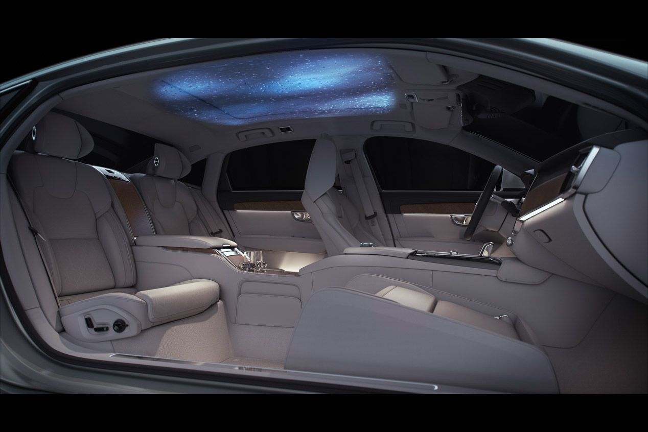 Volvo S90 Excellence Ambience Concept, un sistema que influye en tu ánimo