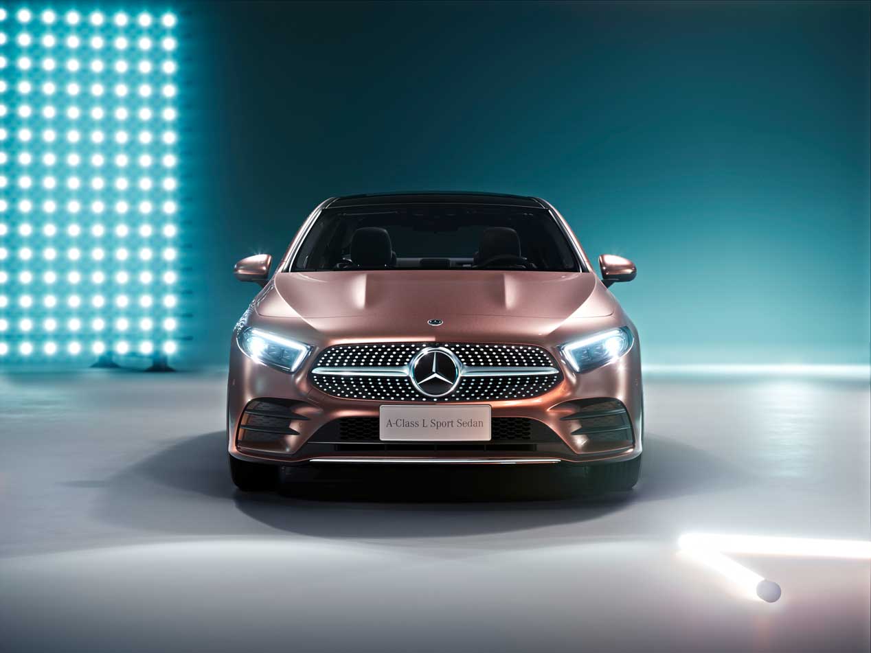 Mercedes Clase A L, ahora con carrocería berlina