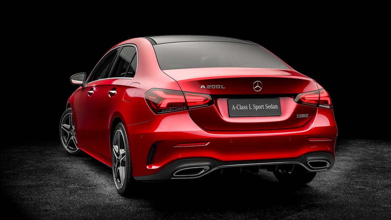 Mercedes Clase A L, ahora con carrocería berlina