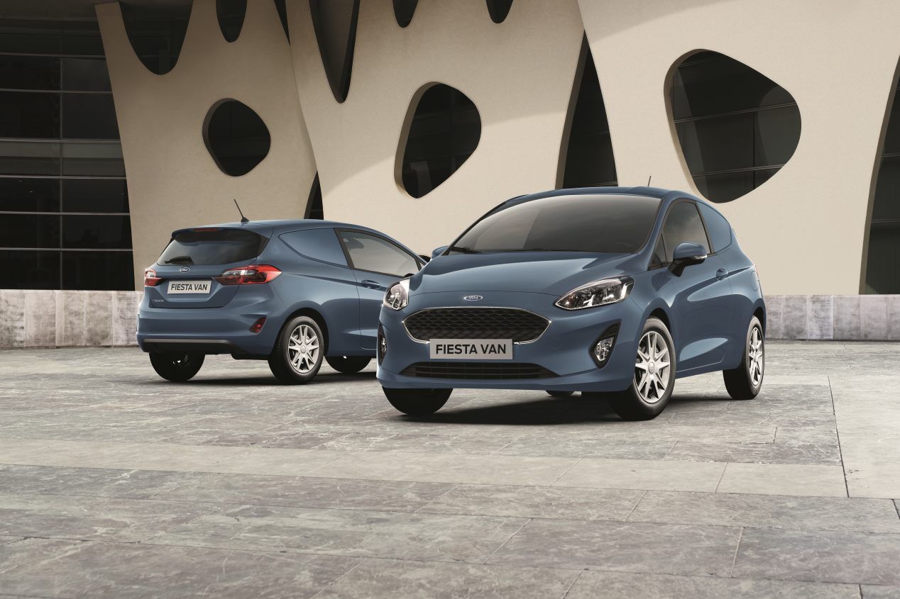 Así es el nuevo Ford Fiesta Van 2018