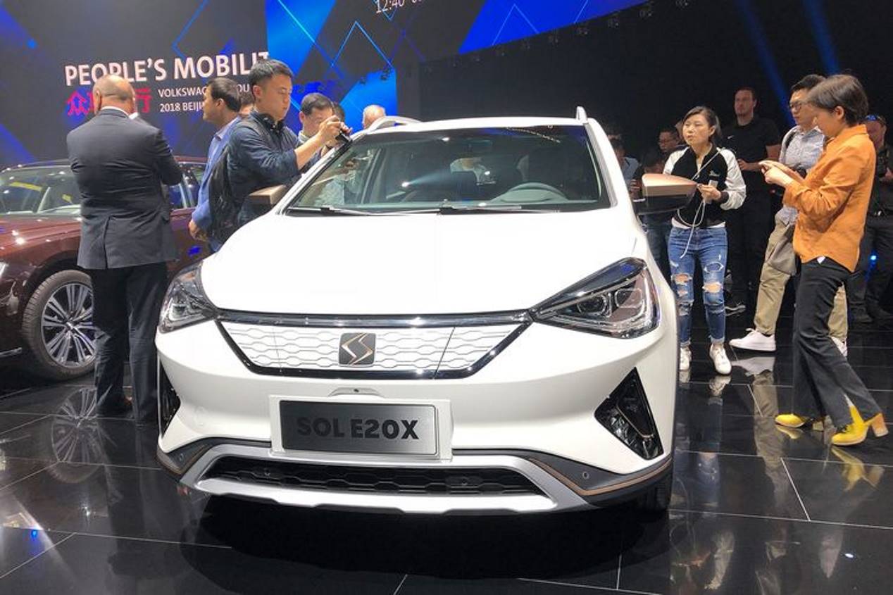 SOL E20X: así es el primer SUV de la nueva marca de VW