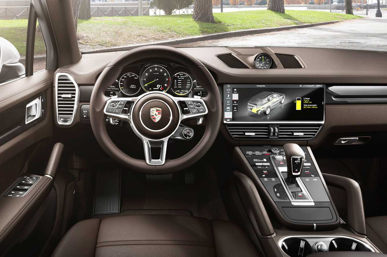 La versión híbrida convierte en más ecológico al Porsche Cayenne