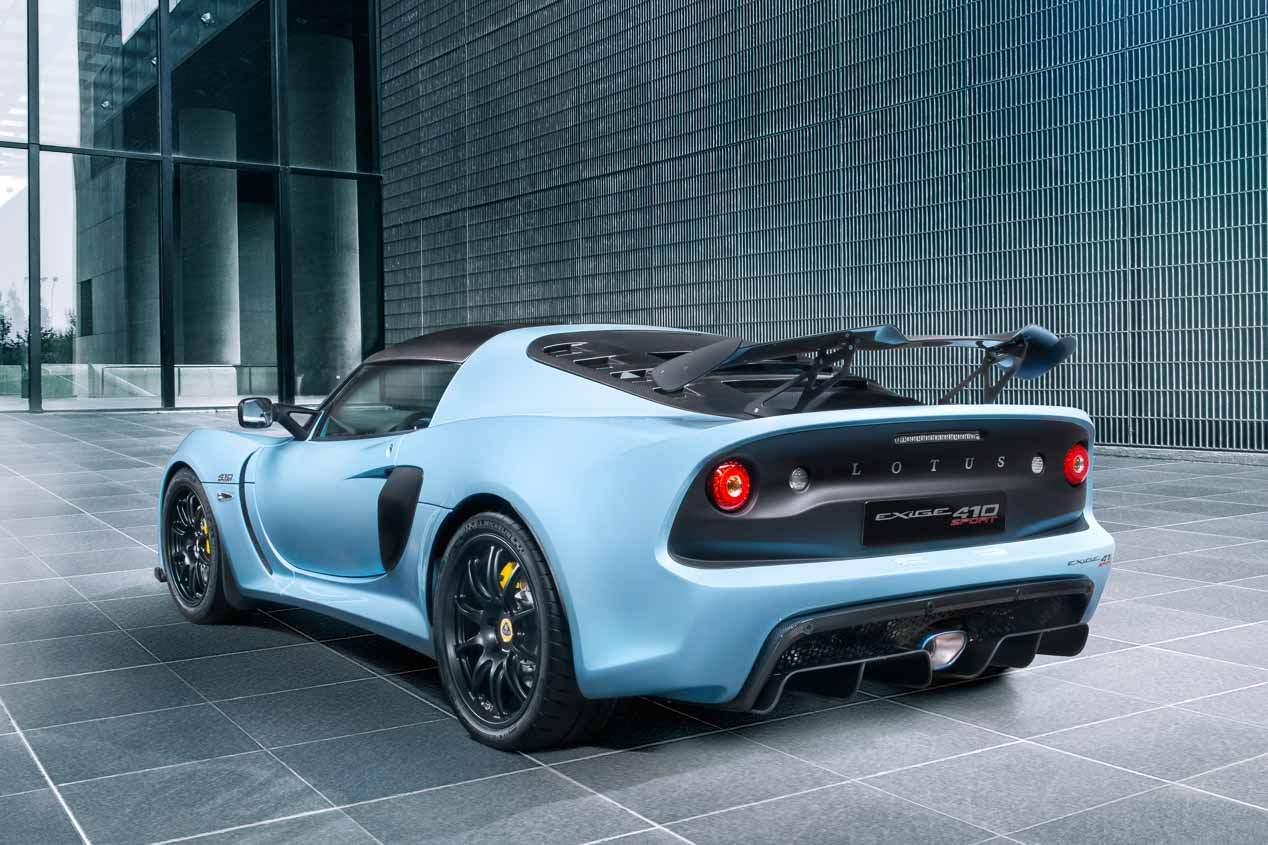 Lotus Exige Sport 410, un paso más en deportividad