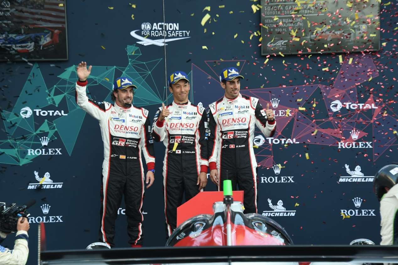 Fernando Alonso, ganador de las 6 Horas de Spa