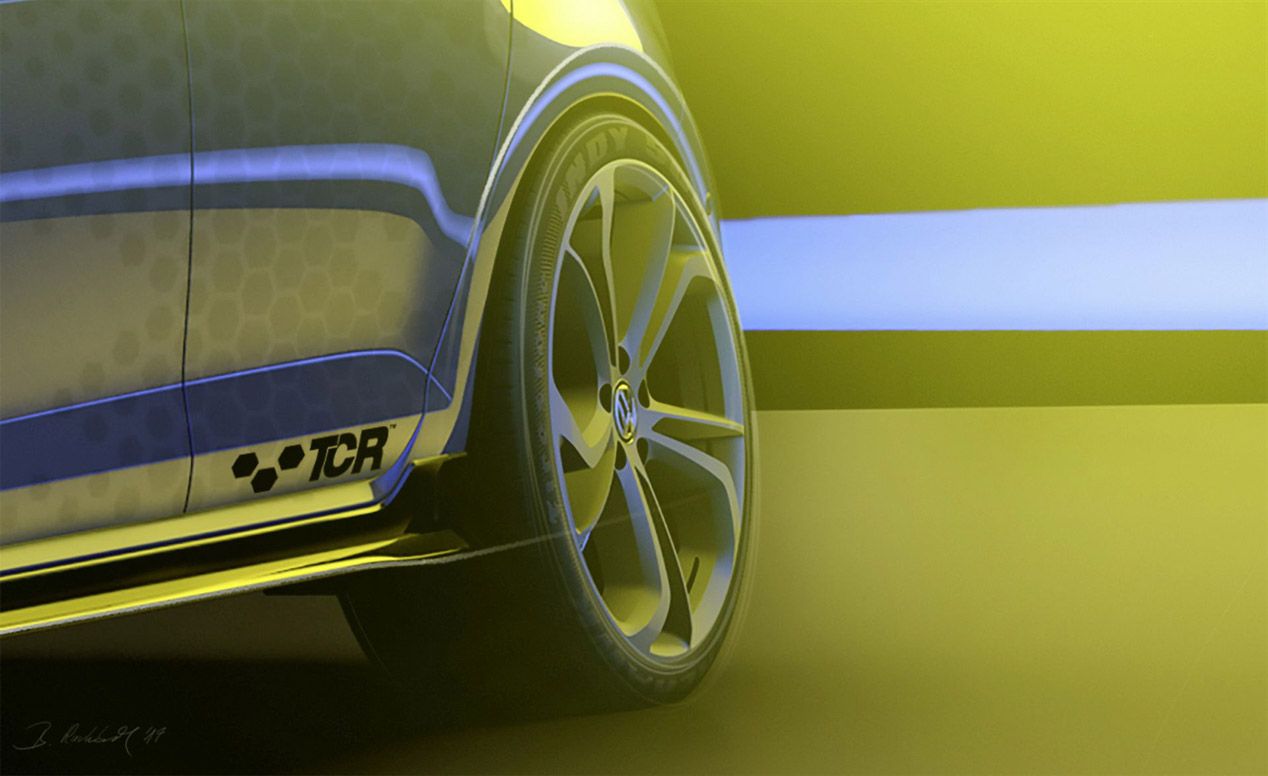 Volkswagen Golf GTI TCR, del circuito a la calle