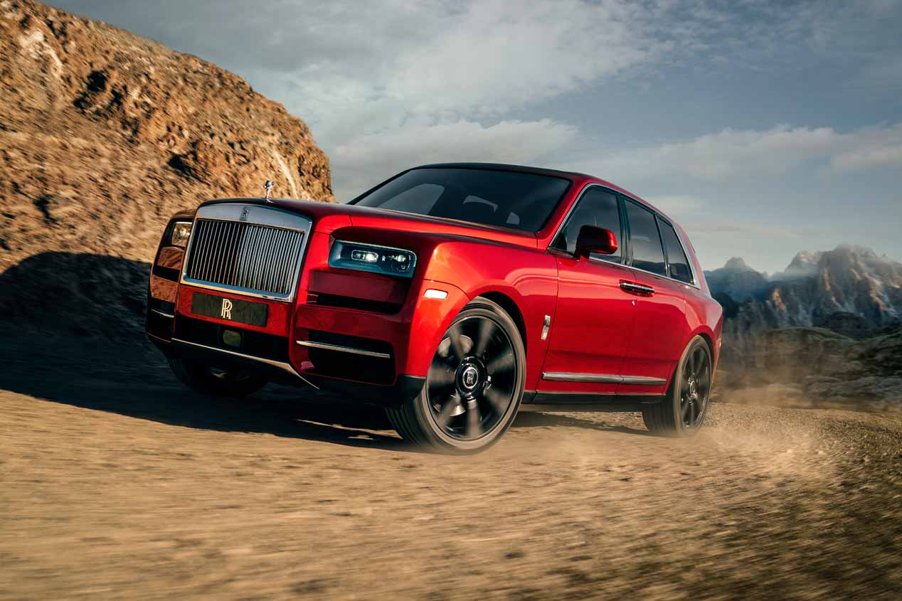 Rolls-Royce Cullinan: las imágenes oficiales del SUV más lujoso