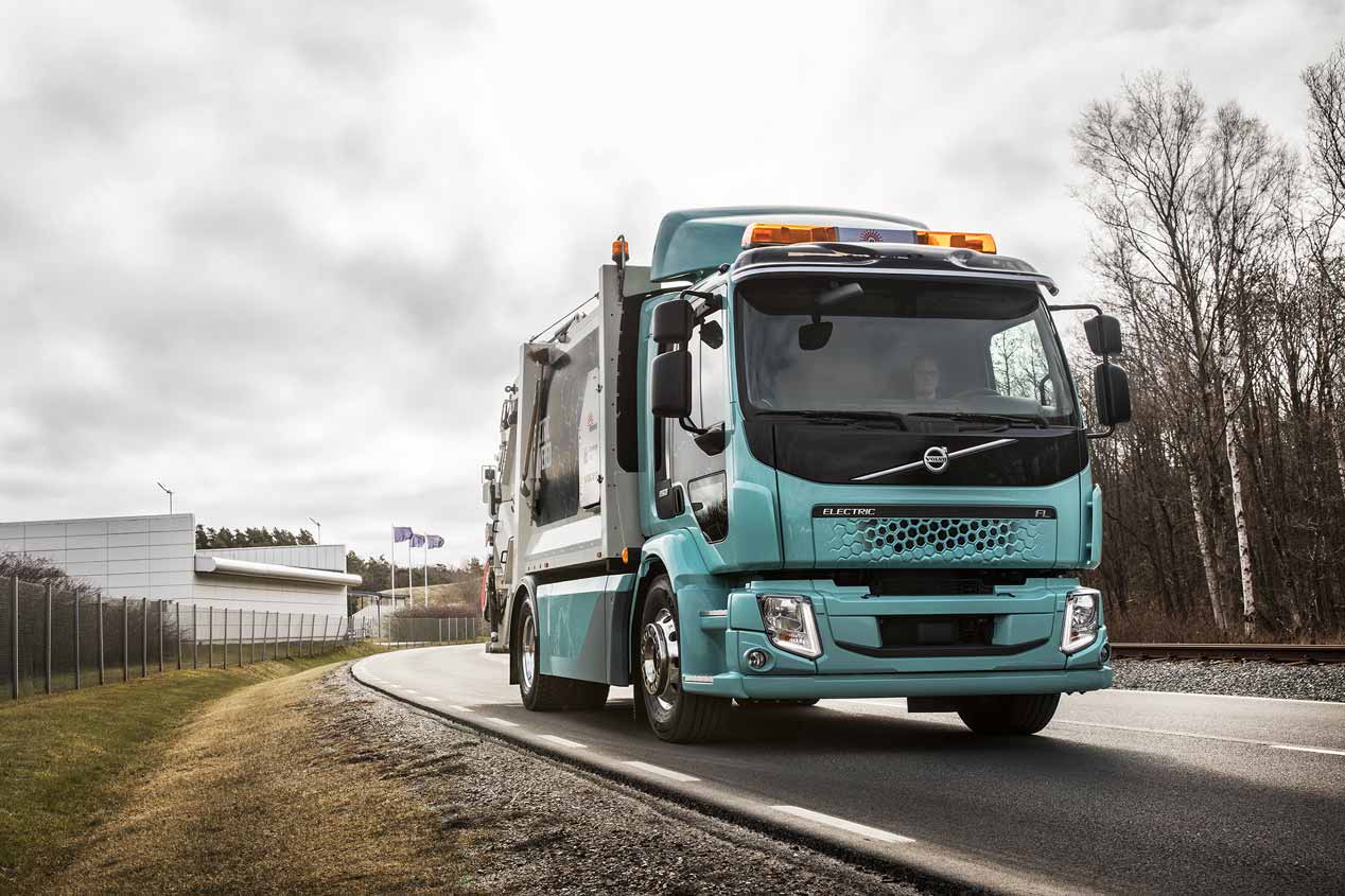 El camión eléctrico Volvo FL Electric, en imágenes