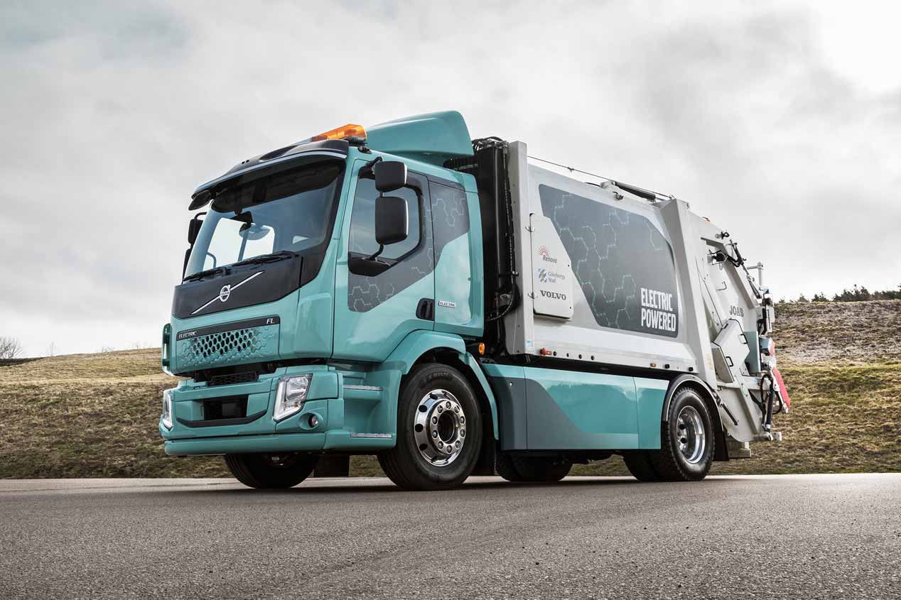 El camión eléctrico Volvo FL Electric, en imágenes