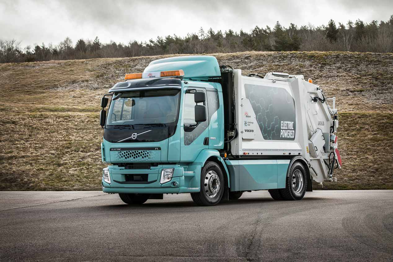 El camión eléctrico Volvo FL Electric, en imágenes