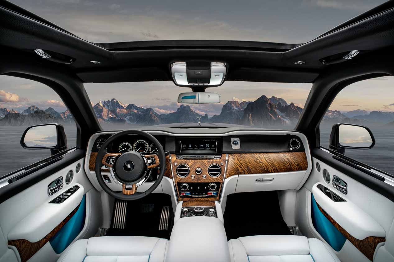 Rolls-Royce Cullinan: las imágenes oficiales del SUV más lujoso