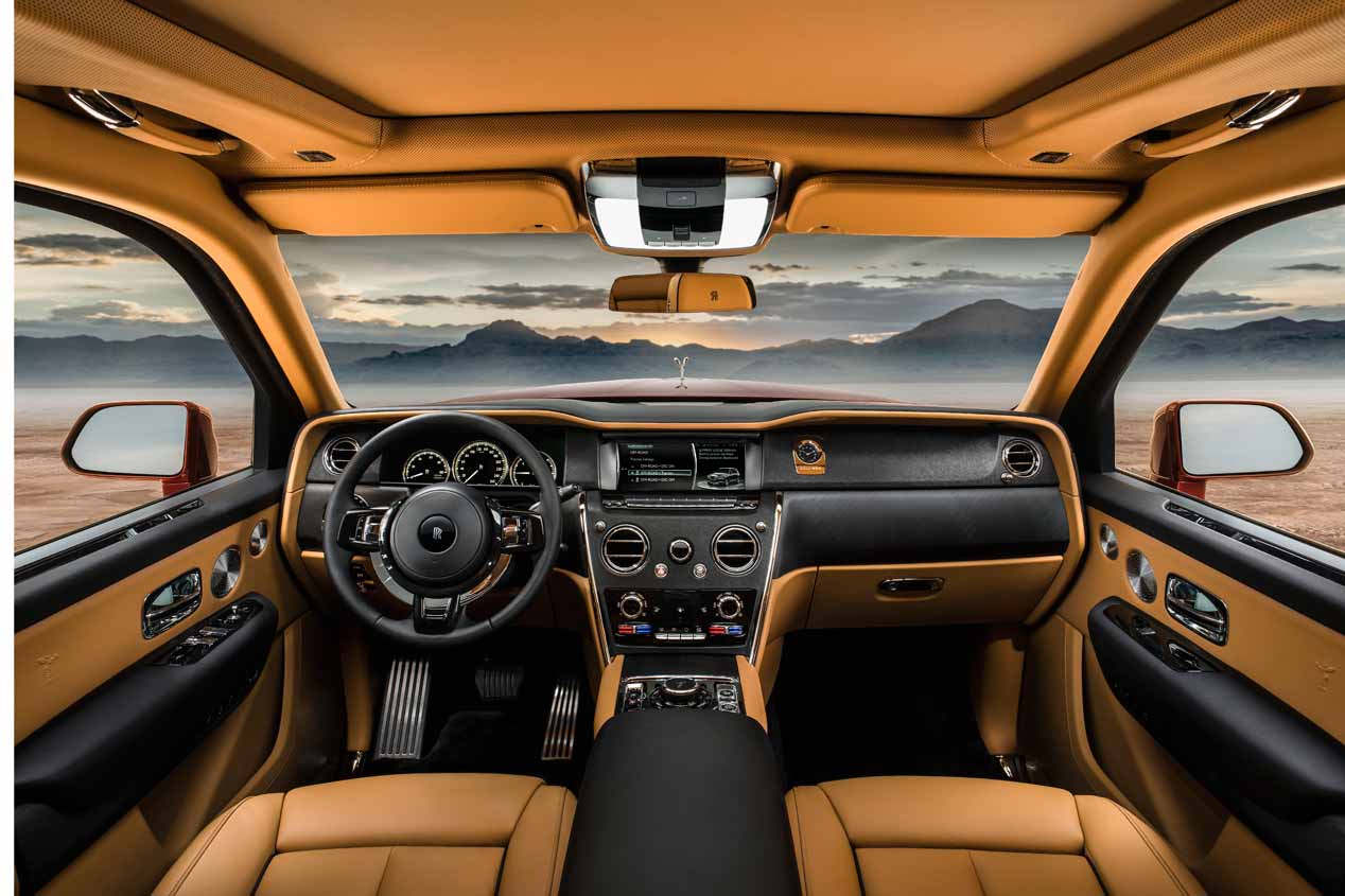 Rolls-Royce Cullinan: las imágenes oficiales del SUV más lujoso