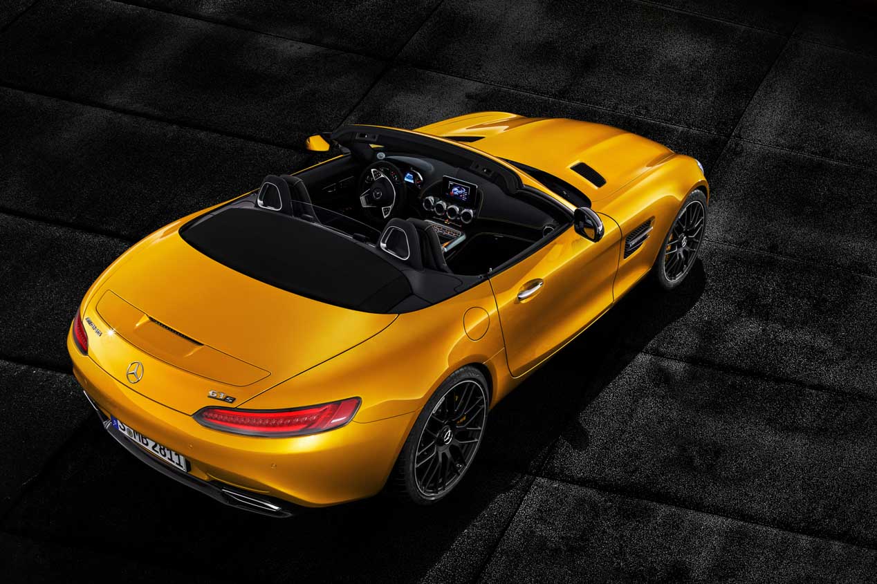 Mercedes AMG GT S Roadster, 522 CV bajo el cielo