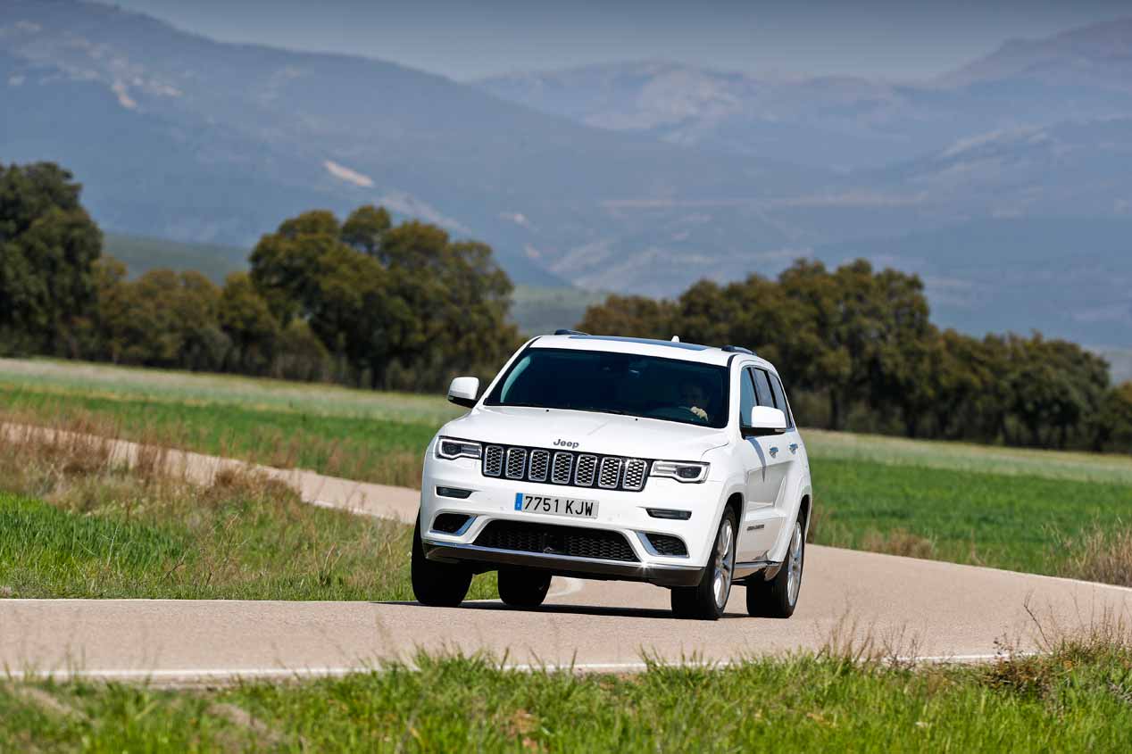 A prueba los Jeep Grand Cherokee vs Range Rover Velar