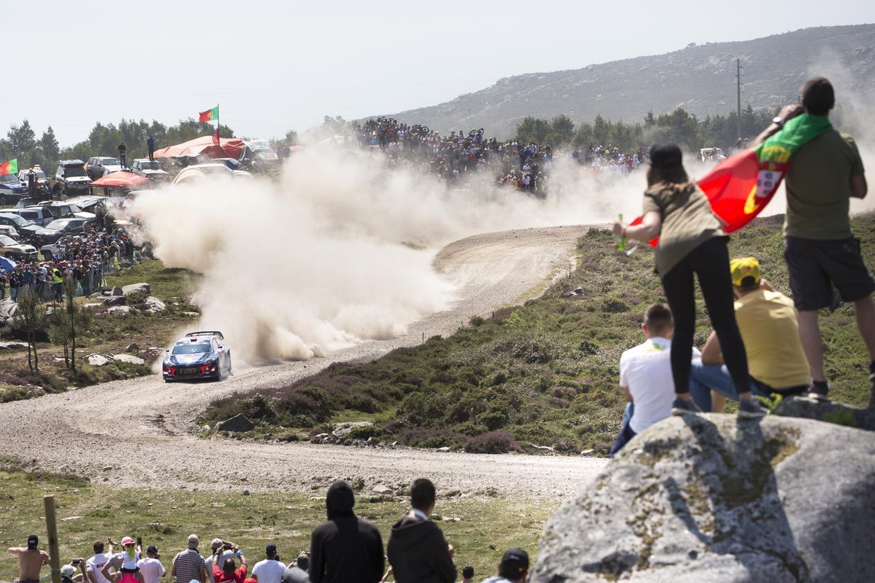 Las mejores fotos del viernes en el Rally de Portugal 2018