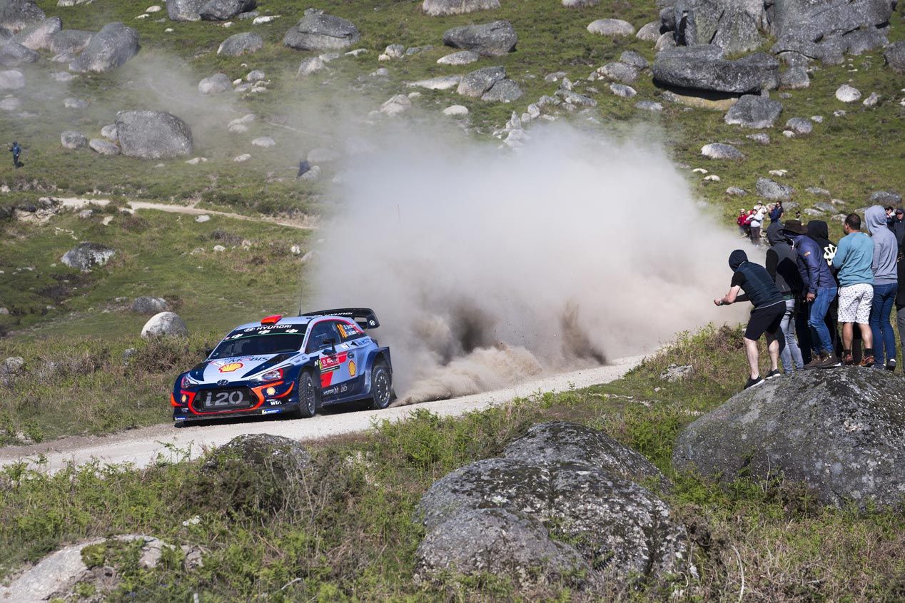 Las mejores fotos del sábado en el Rally de Portugal 2018