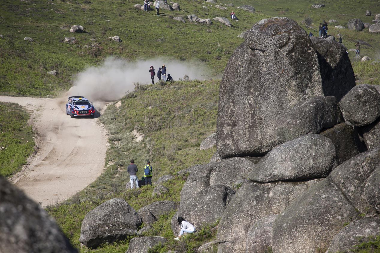 Las mejores fotos del sábado en el Rally de Portugal 2018